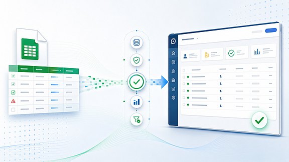 Daten-Import aus Excel in Prozessmanagement-Software